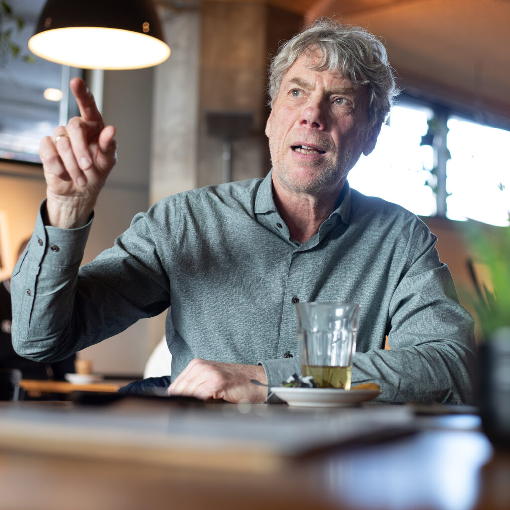 gespreksfoto voor zakelijke publicatie en magazine